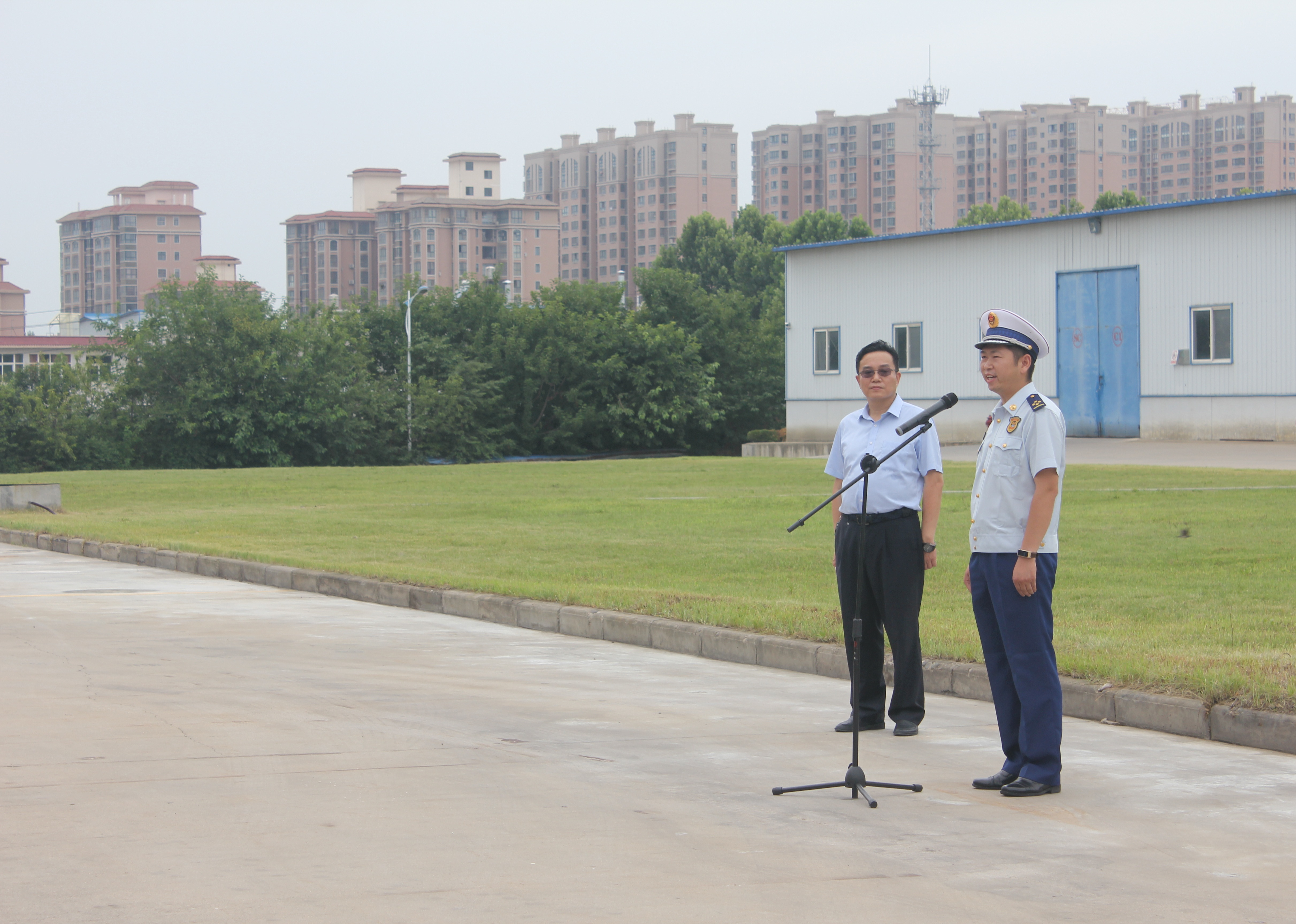 油脂信息2019.07.04《增强安全意识 提高应急能力—全省粮食和物资储备系统消防应急演练观摩交流活动在陕西杨凌来富公司成功举办》 (12).JPG